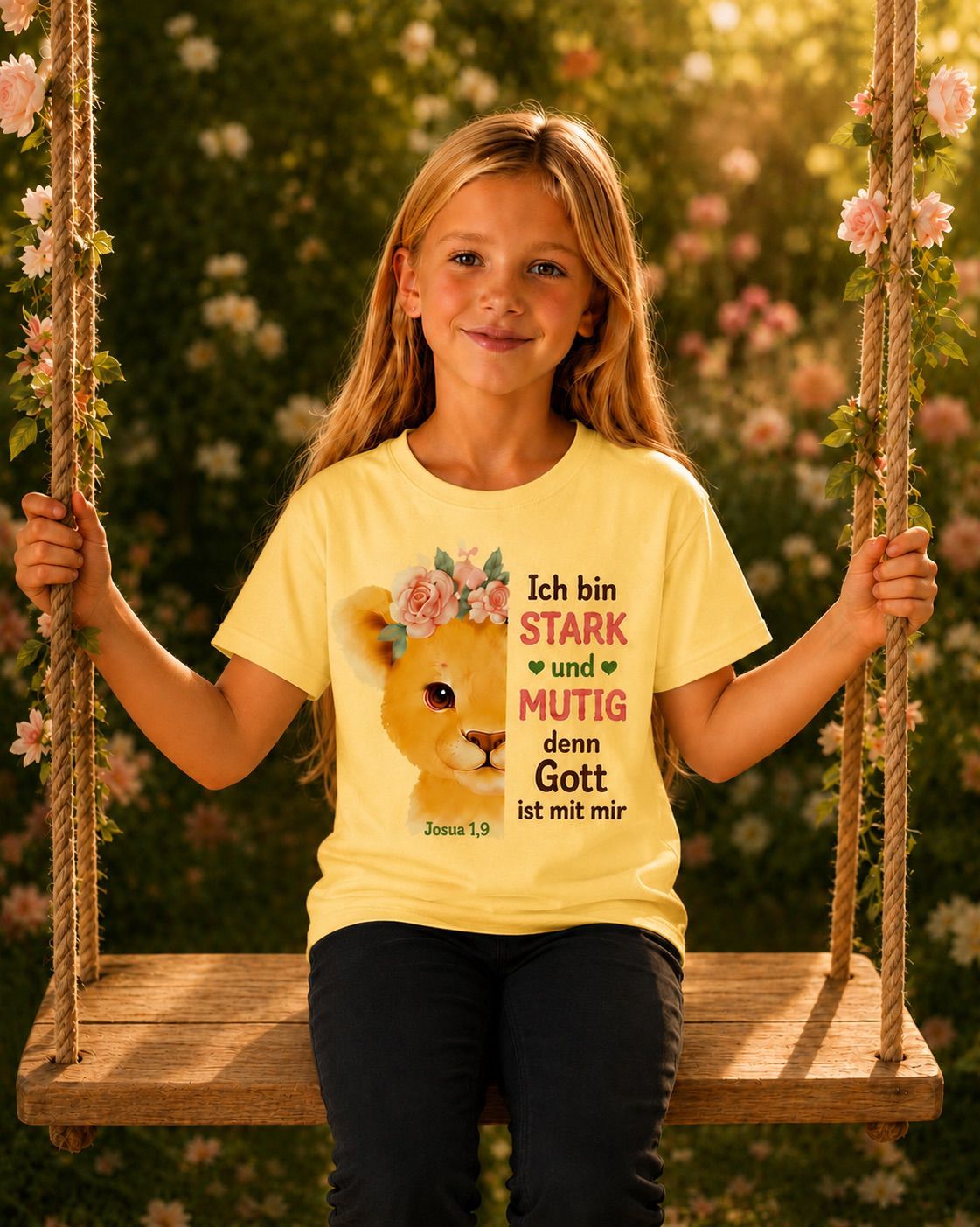 T-Shirt – Ich bin STARK und MUTIG denn Gott ist mit mir