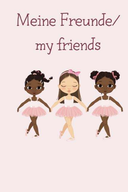 Freundebuch - Deutsch-Englisch Motivations Hoodie Stark & Mutig | Stat