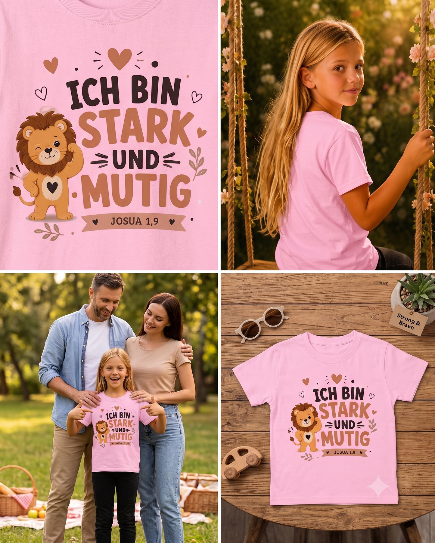 T-Shirt – Ich bin STARK und MUTIG