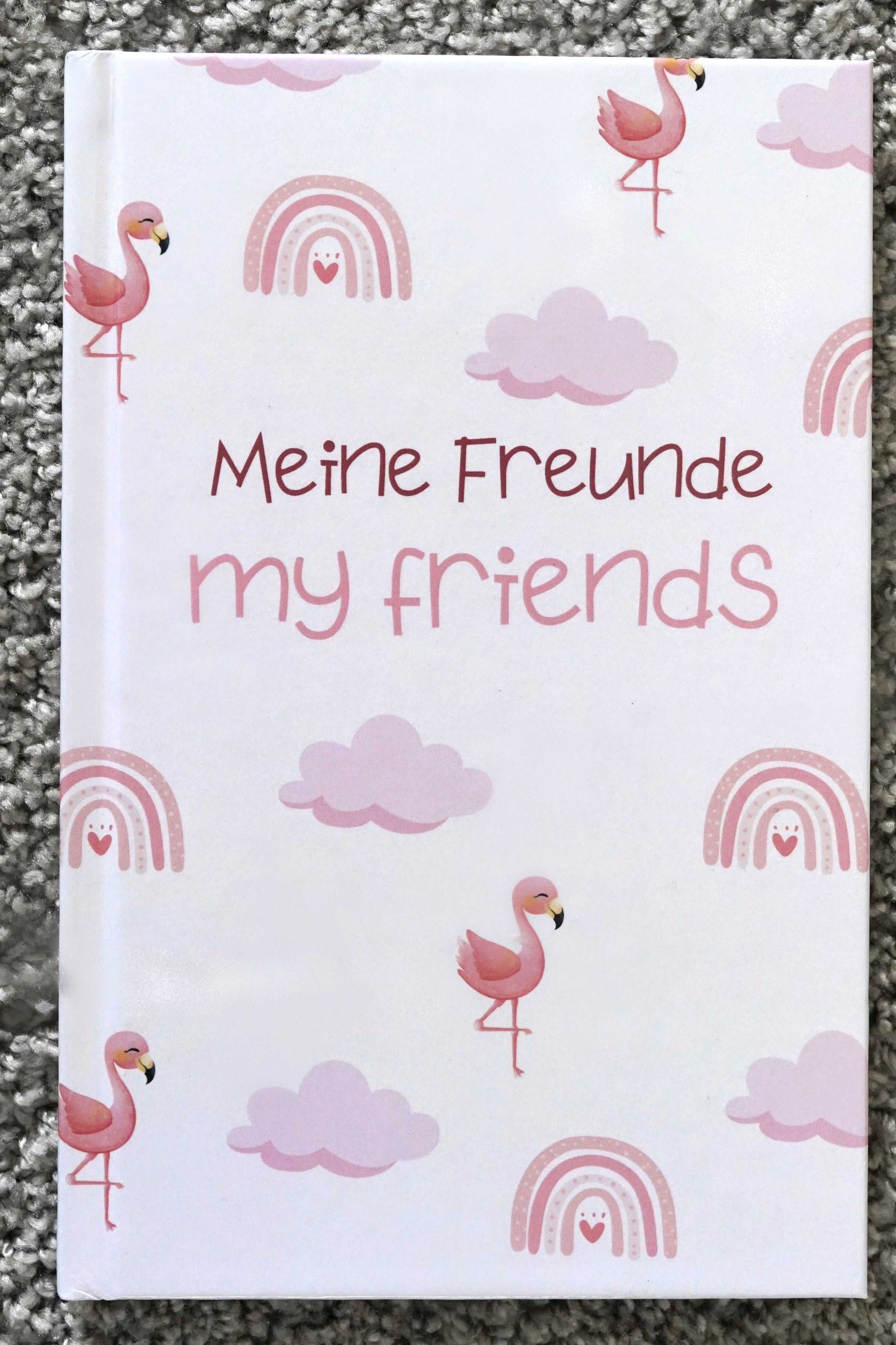 Freundebuch - Deutsch-Englisch Motivations Hoodie Stark & Mutig | Stat