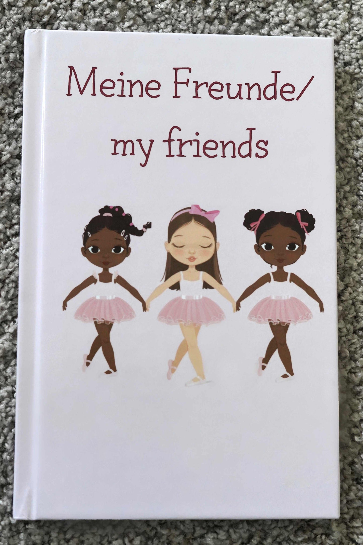 Freundebuch - Deutsch-Englisch Motivations Hoodie Stark & Mutig | Stat