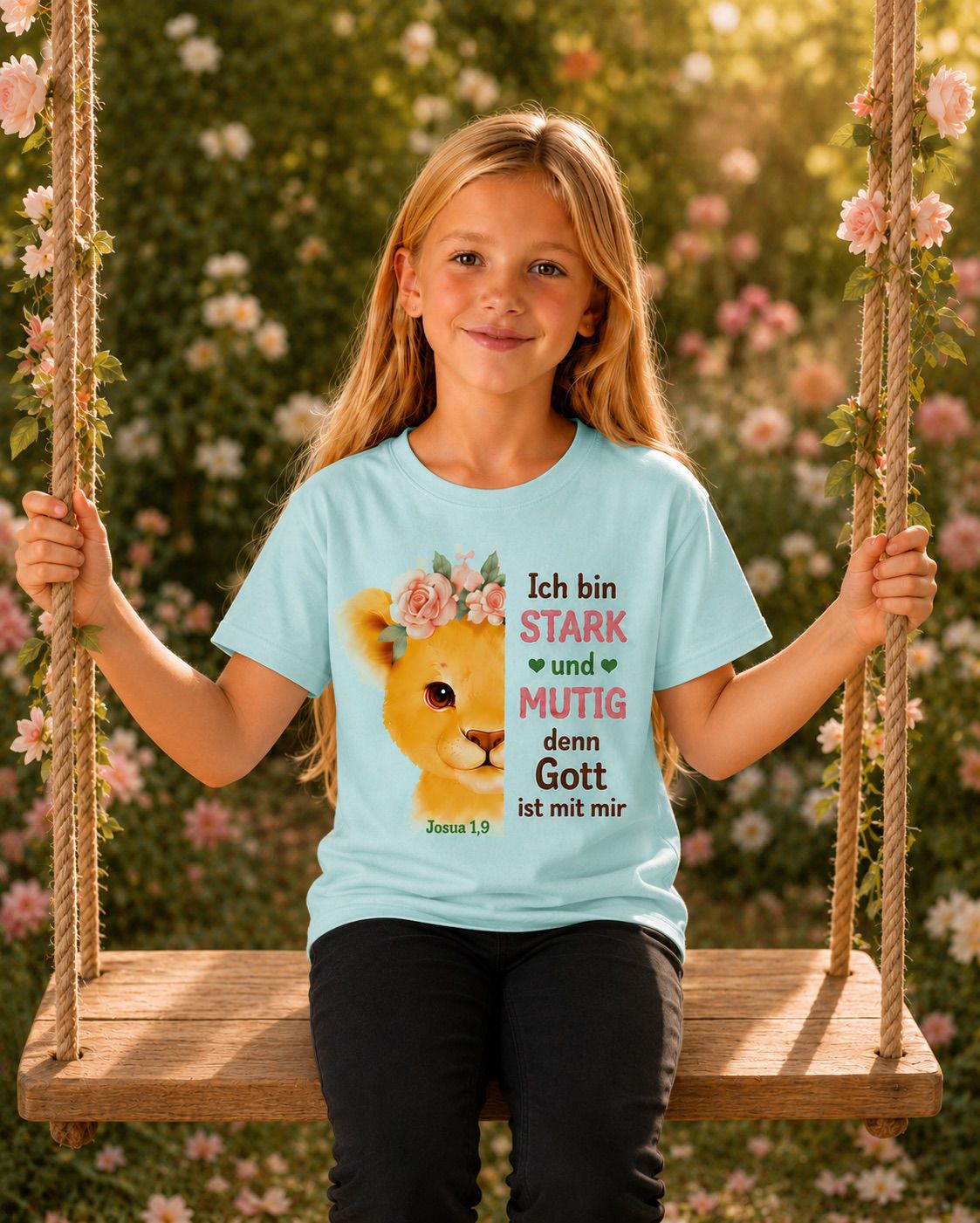T-Shirt – Ich bin STARK und MUTIG denn Gott ist mit mir