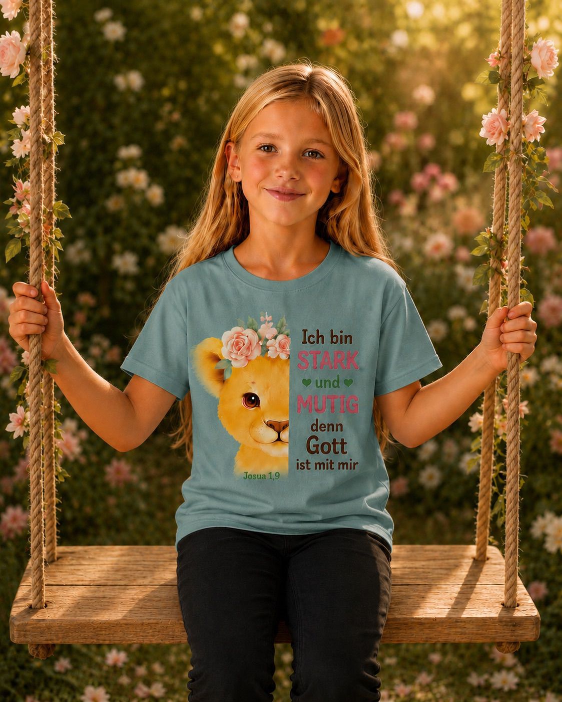 T-Shirt – Ich bin STARK und MUTIG denn Gott ist mit mir