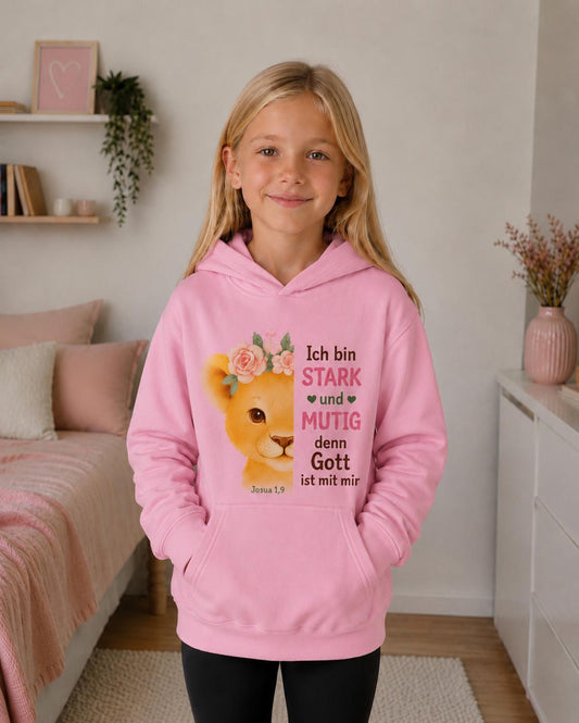 Hoodie - Ich bin STARK und MUTIG denn Gott ist mit mir