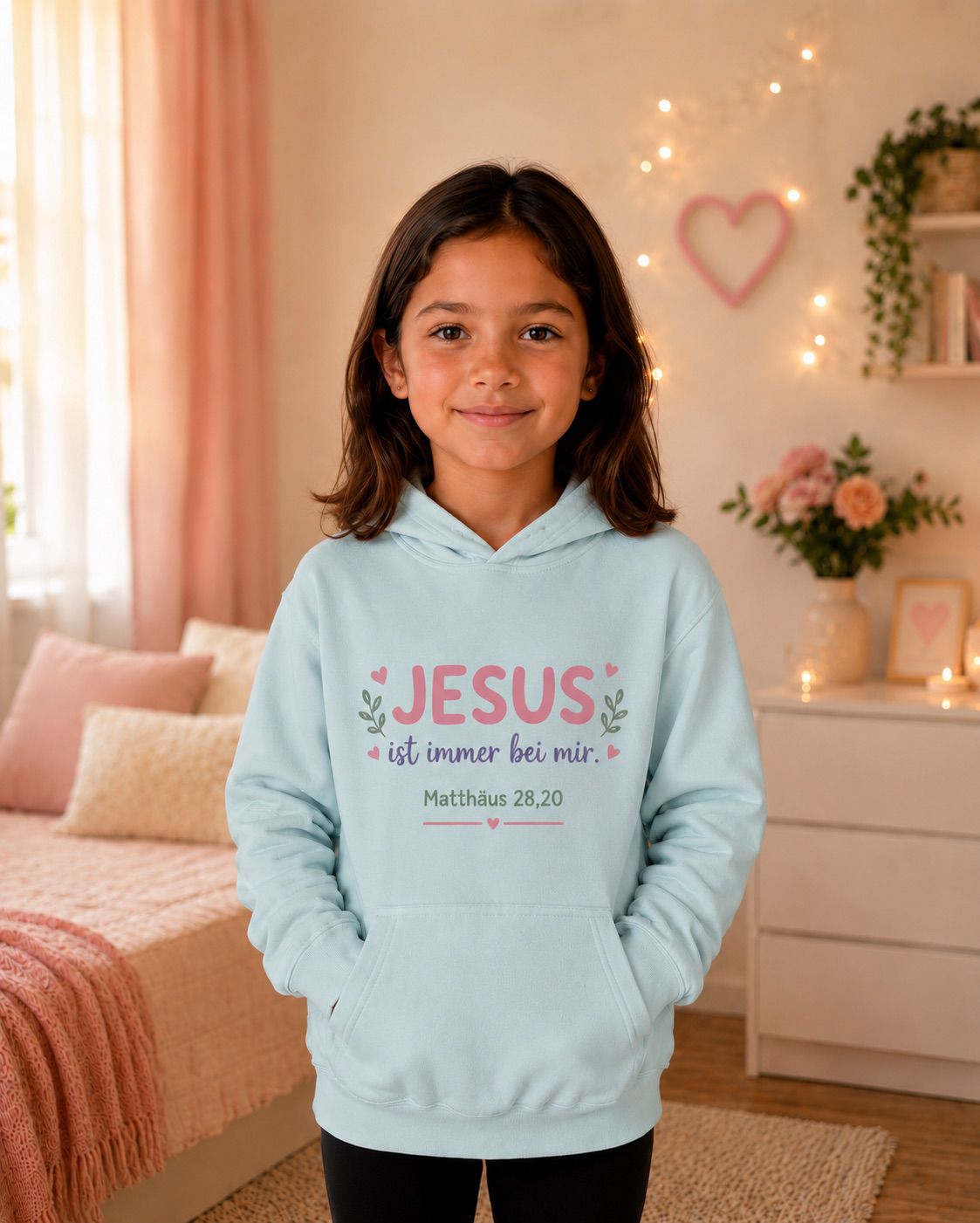 Hoodie - Jesus ist immer bei mir