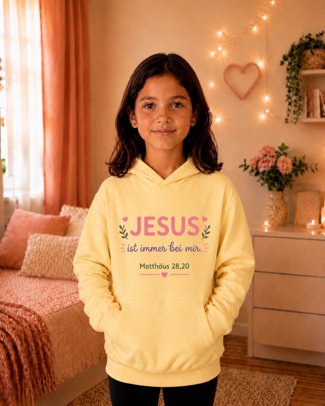 Hoodie - Jesus ist immer bei mir