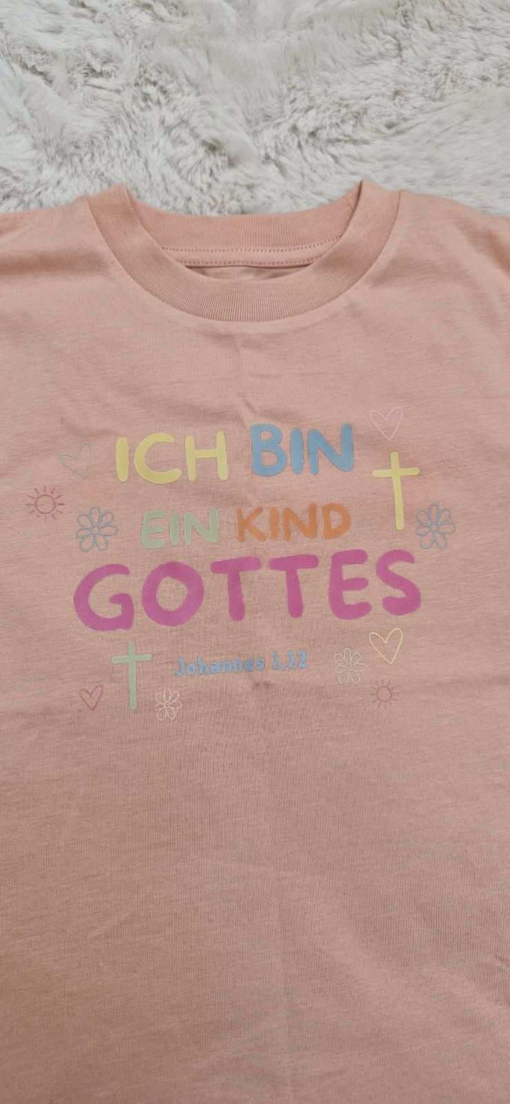 T-Shirt mit christlicher Botschaft "Ich bin ein Kind Gottes" nachhaltig und hochwertig