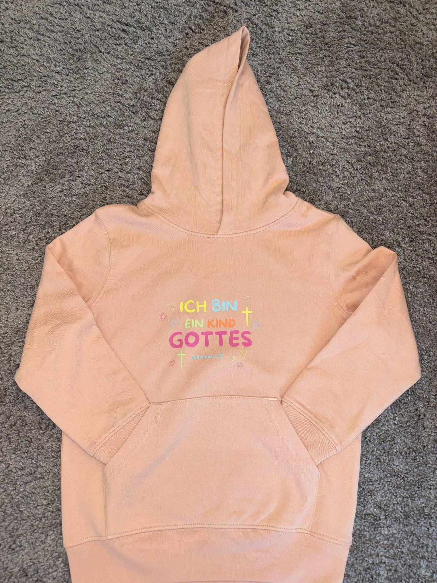 Hoodie - Ich bin ein Kind Gottes Johannes 1, 12